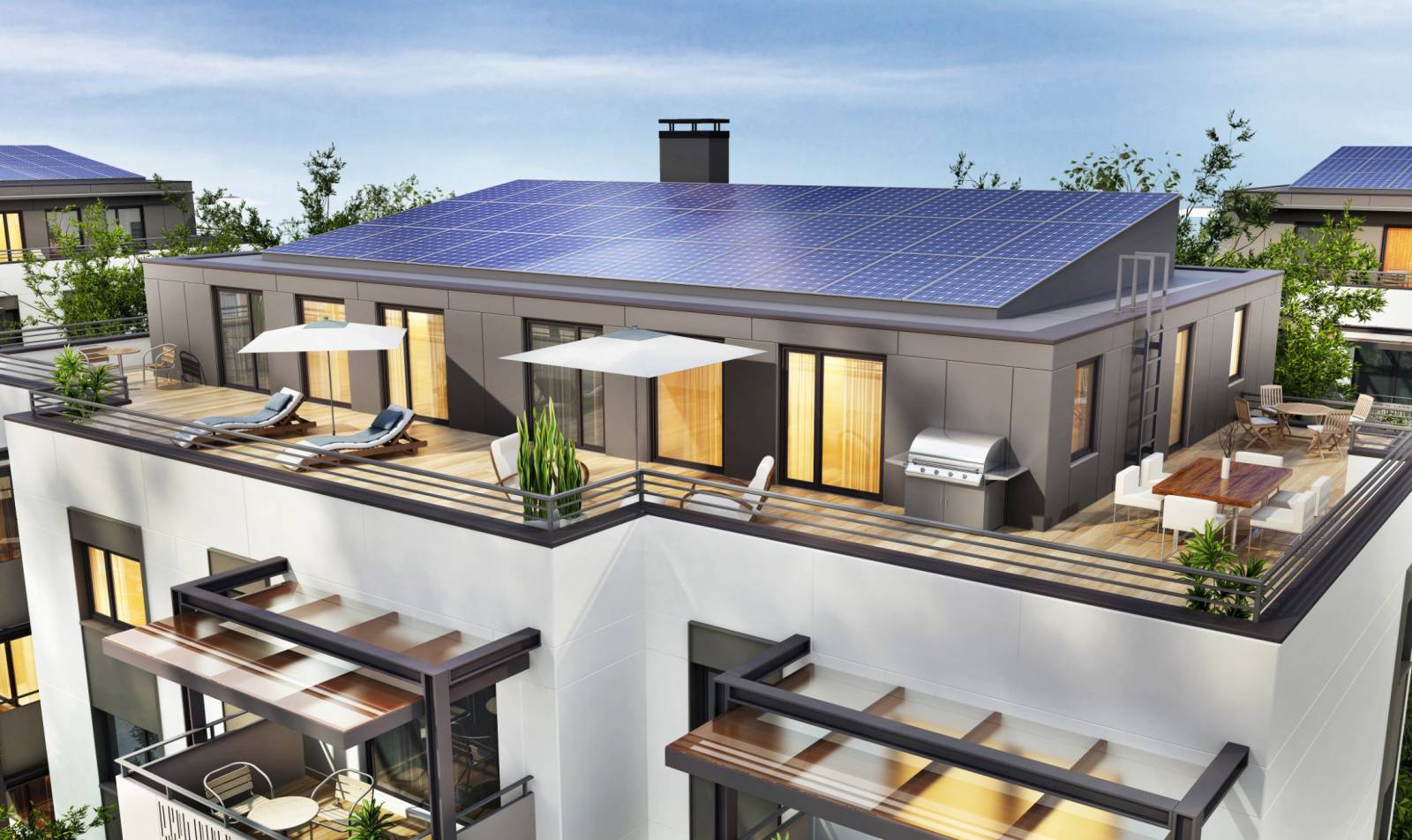 La rentabilité des panneaux solaires en copropriété