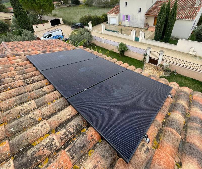 Installation de panneaux solaires pour une maison de 150 m² à Montpellier (34)