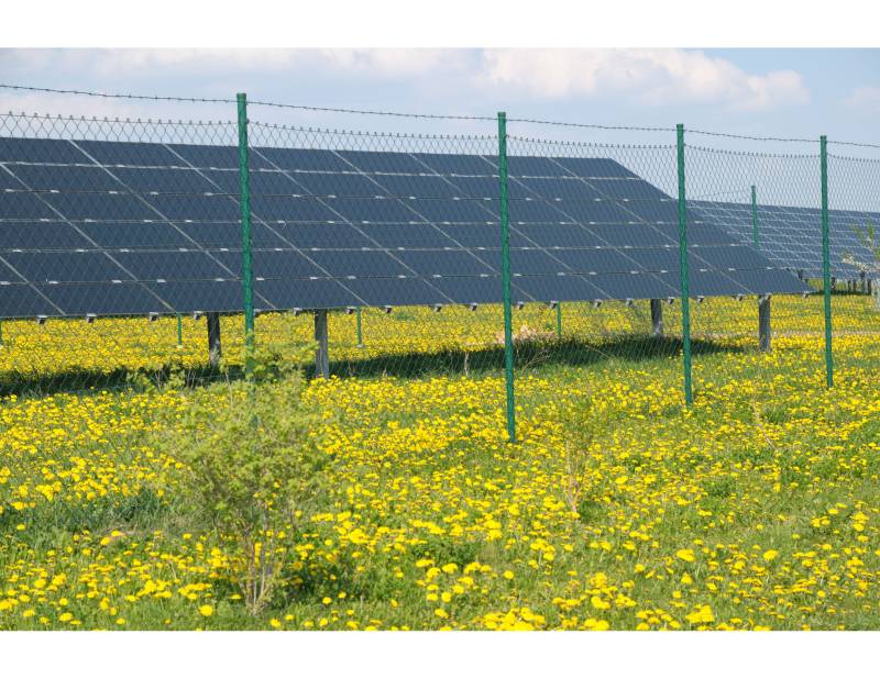 Installation de ferme solaire dans le Vaucluse