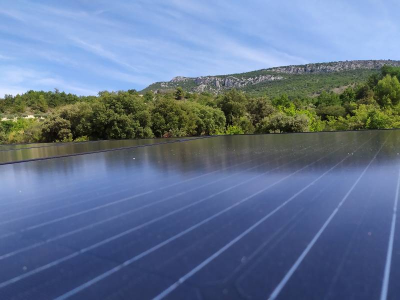 Installation de 6 kWc de panneaux photovoltaïques dans la Drôme