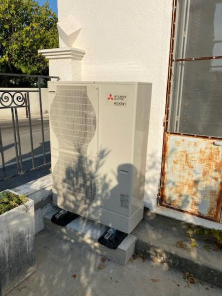 Installation de pompe à chaleur Air/Eau à Domazan dans le Gard inova technologies